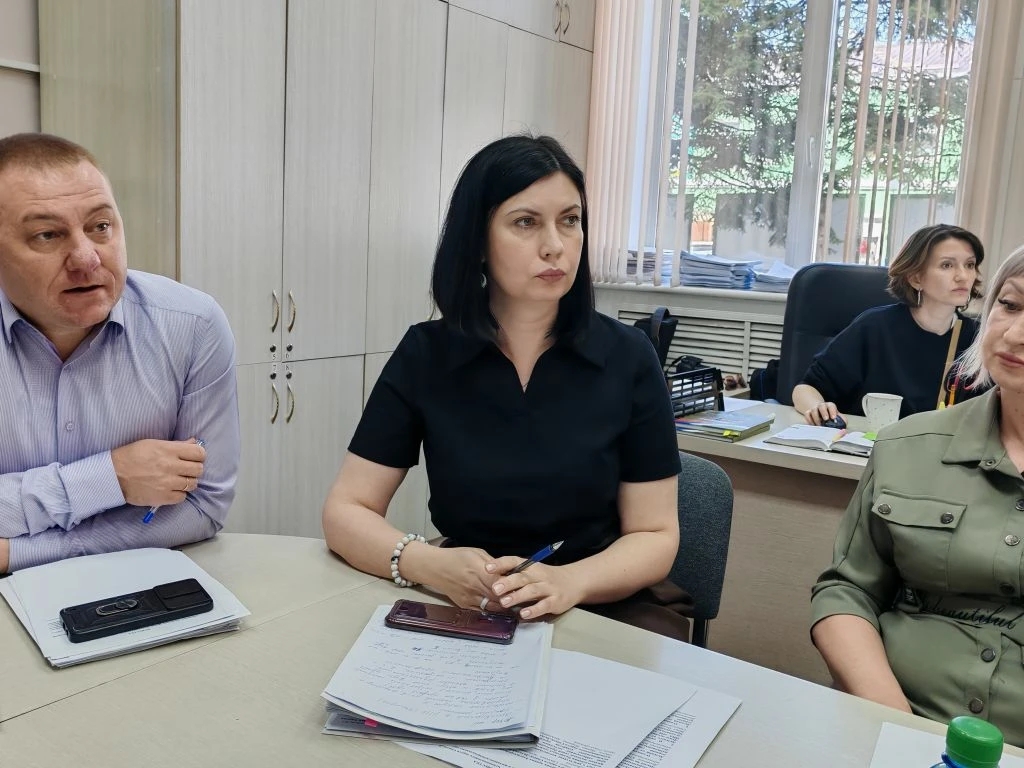 eksperty na zasedanii komissii